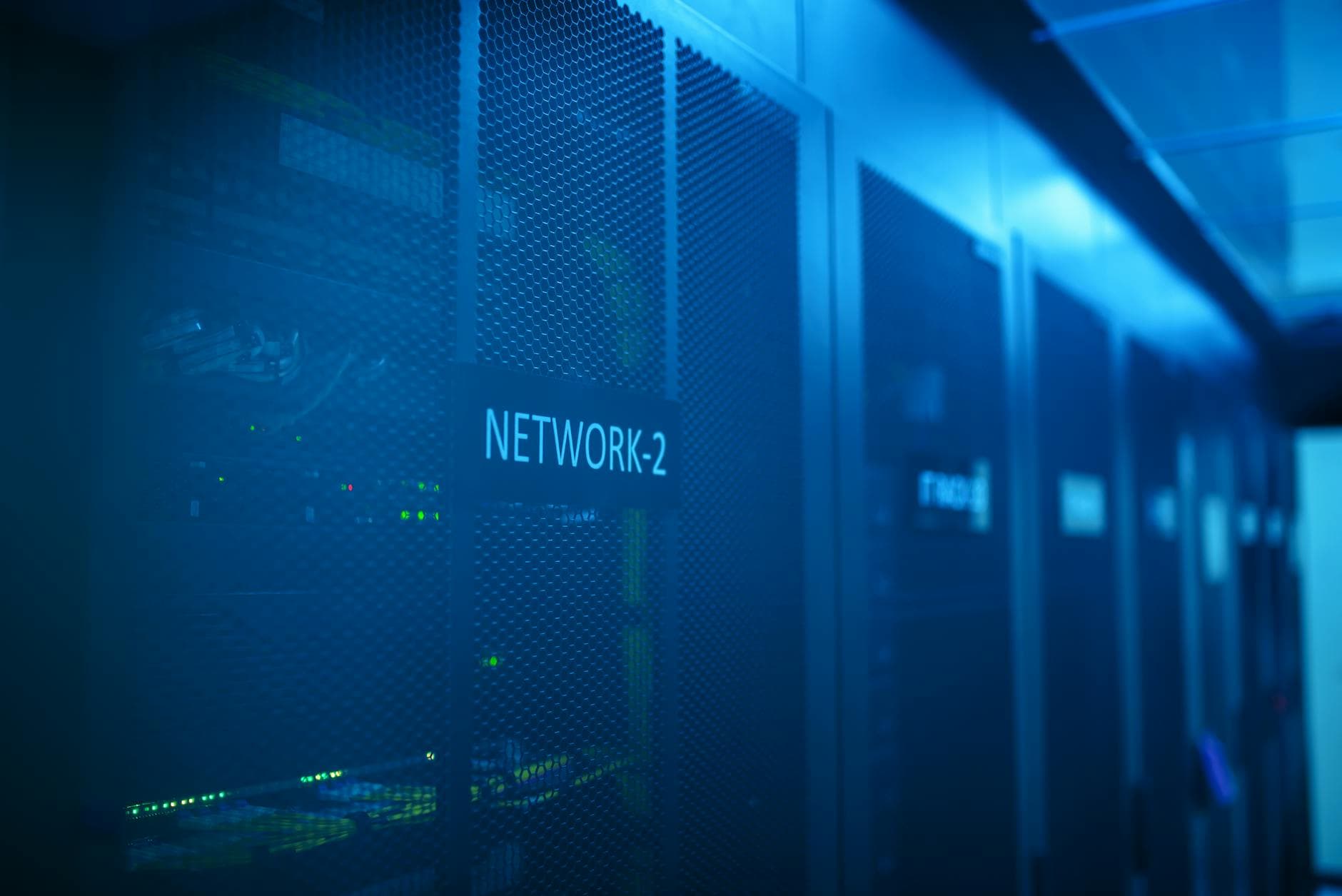 Abstract cloud computing network — ECI provides credits across Google Cloud, Microsoft Azure, and AWS.